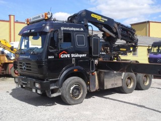 Crane mercedes benz SK 2653 6X4-10 Tyres Trailer head